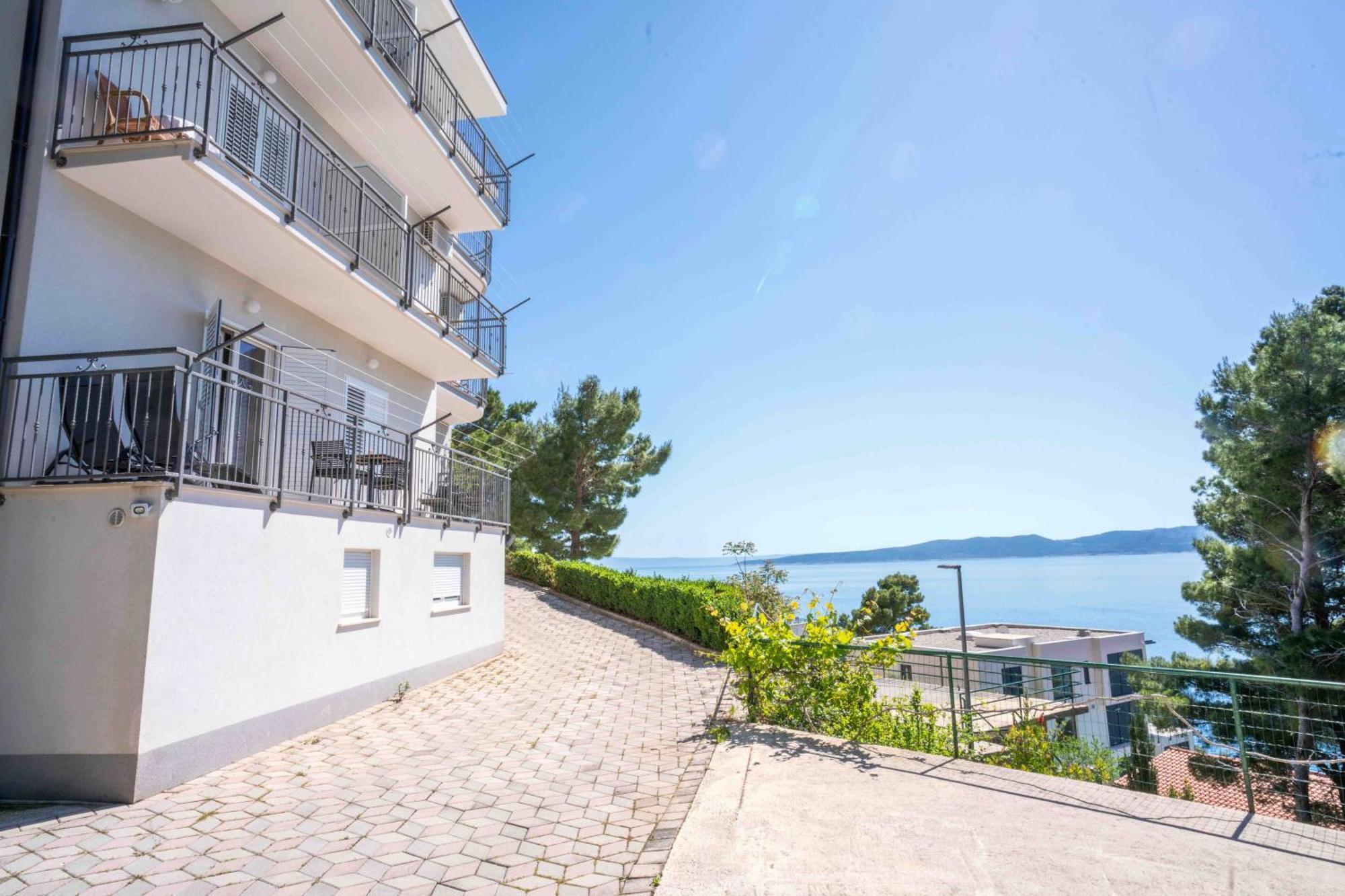 Sea View Apartment Gin Brela Rom bilde